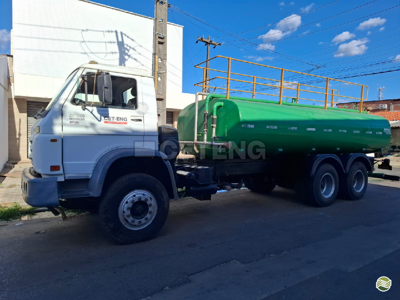 CAMINHAO VOLKSWAGEN VW 26220 Tanque Pipa Traçado 6x6 Ceteng Engenharia e Locação TERESINA PIAUÍ PI